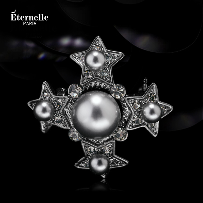 eternelle欧美风生日礼物丝巾扣