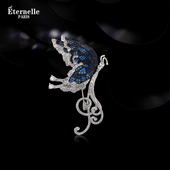 法国Eternelle原创蝴蝶胸针高档女气质高级感胸花领针生日礼物