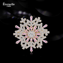 法国Eternelle雪花系列简约百搭胸针女气质外套高档胸花圣诞礼物