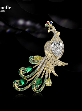 法国Eternelle奢华高档胸针2025年新款胸饰秋冬配饰领针气质胸花