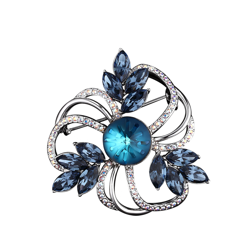 Broche femme ETERNELLE en cristal autrichien - Ref 1172537 Image 5