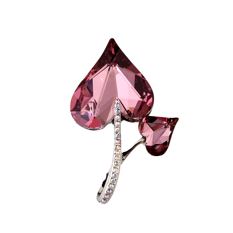 Broche femme ETERNELLE en cristal autrichien - Ref 1172042 Image 3