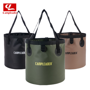 户外双用折叠水桶沙滩包露营水桶车载旅行洗脸盆泡脚桶钓鱼泡脚袋