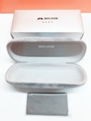 陌森近视镜眼镜盒正品 镜盒镜布光学架眼镜店发货 原装