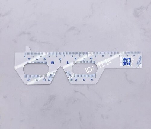 蔡司尺子眼镜店用工具尺验光加工测量尺可测量瞳距眼睛瞳孔PD尺