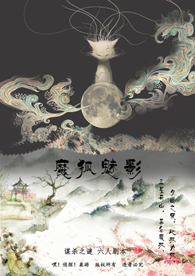 原创谋杀之谜剧情杀剧本推理【魔狐魅影】明星