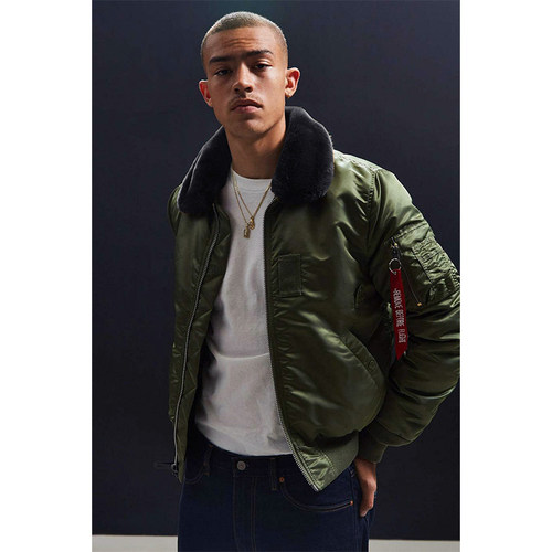 vintage复古古着风b15飞行员夹克