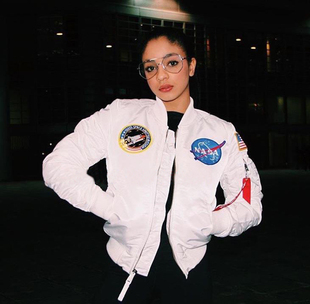 2025刺绣飞行员夹克新款 原创美国春秋港风外套男NASA 潮流宽松大码