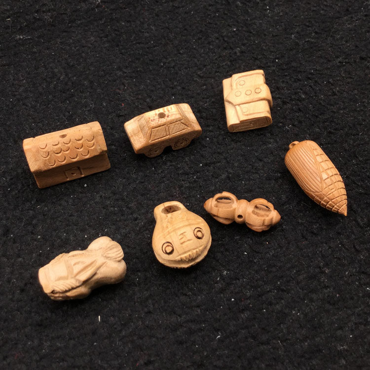 手链雕刻手链玉鸣轩天然桃木