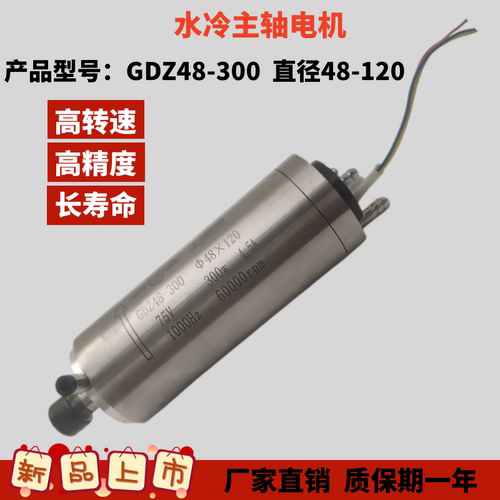 雕刻机主轴电机GDZ-48-300昌盛