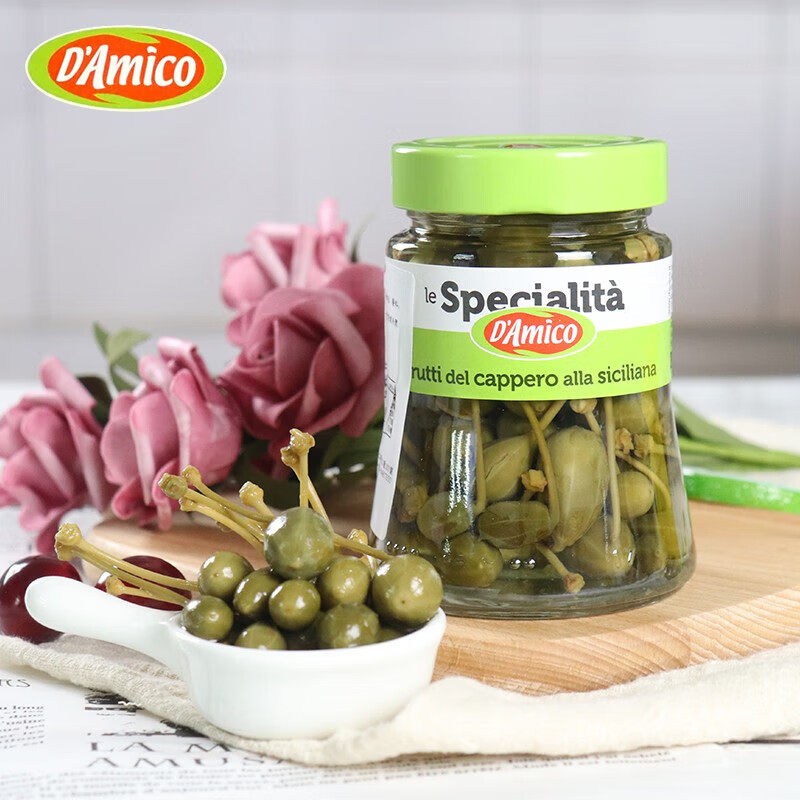 意大利阿米可有枝刺山柑罐头带枝水瓜柳290g即食沙拉西餐调味品,水产肉类/新鲜蔬果/熟食,蔬菜罐头,淘宝优惠券,粉丝福利购,淘宝优惠卷