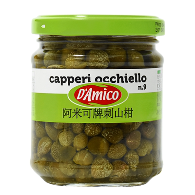 意大利进口阿米可刺山柑200g水瓜榴沙拉配料西餐前菜Capers