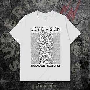 英国后朋克Joy T恤男女纯棉上衣夏 Division乐队摇滚印花情侣短袖