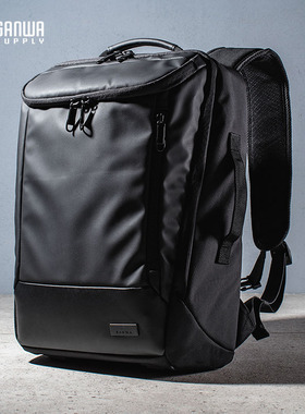 日本SANWA大容量双肩电脑包商务背包适用苹果pro戴尔15.6寸华为y7000惠普macbook华硕联想thinkpad荣耀男通勤