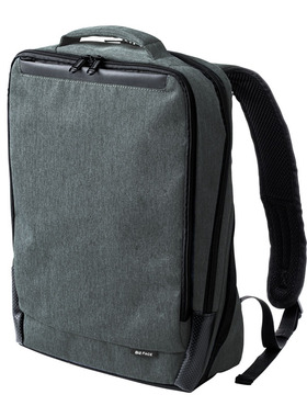 日本SANWA商务背包笔记本电脑包13.3寸学生书包男包15.6休闲通勤女士时尚轻便双肩包潮简约日系小号旅游百搭