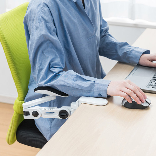 日本sanwa肘托电脑手肘腕托托架