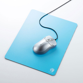 日本SANWA大号鼠标垫纯色薄简约防水男防滑女电脑键盘写字垫舒适