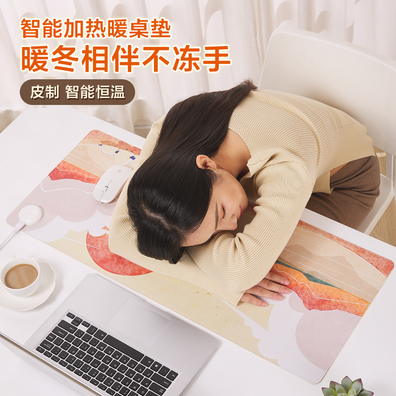 日本SANWA鼠标垫加热智能防水
