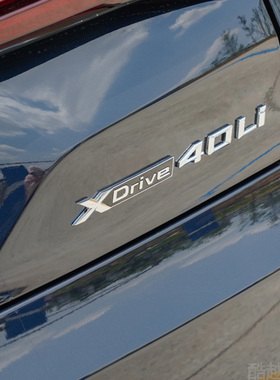 适用新款宝马X5车标X5L改装车尾标xdrive 30Li 40Li排量标后标贴