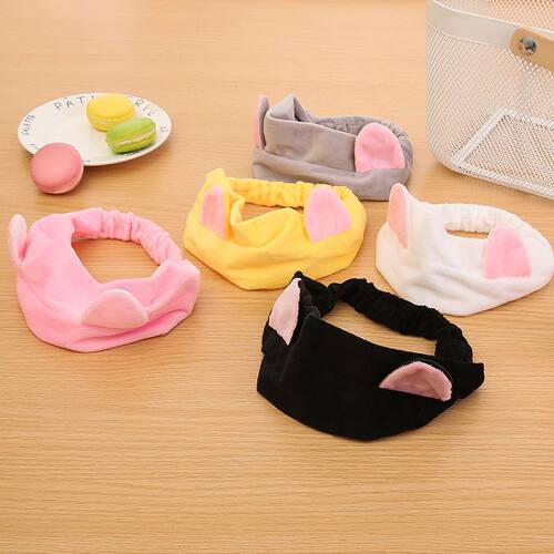 猫耳朵束发带猫咪化妆洗脸敷面膜