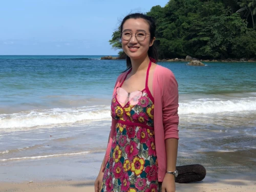 Новый Таиландский тип швейного тяжелого работника с бисером сексуально V -neck Open Fork Press Powder Power Pink