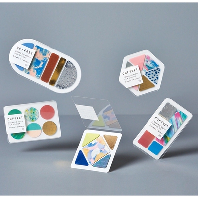 锦宫COFFRET彩妆盘离型纸贴纸