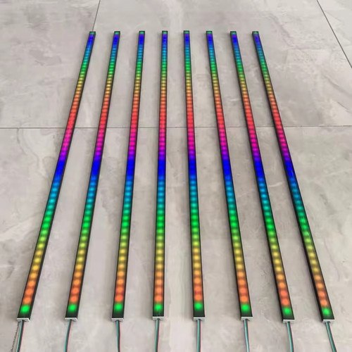 RGB声控音乐节奏灯铝合金音乐频谱跑马游侠车载家用商用氛围灯