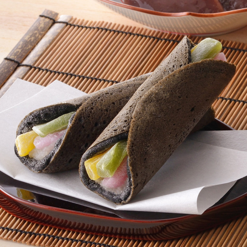 日本 立春限定 果匠清闲院 双色年糕白豆夹心黑胡麻惠方卷 4枚,零食/坚果/特产,糕点礼盒/伴手礼,淘宝优惠券,粉丝福利购,淘宝优惠卷