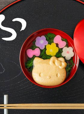 日本 期间限定 HELLOKITTY味噌汤X日式清汤最中 5枚