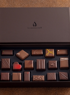 日本 LE CHOCOLAT DE H系列花式软心巧克力 盒装 4-17枚