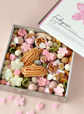 日本 春季限定 tamayose 和风甘口豆果子煎饼曲奇礼盒 约200g