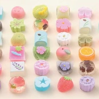 日本 京都 四季花月良宵 和风一口半生果子 盒装  18枚