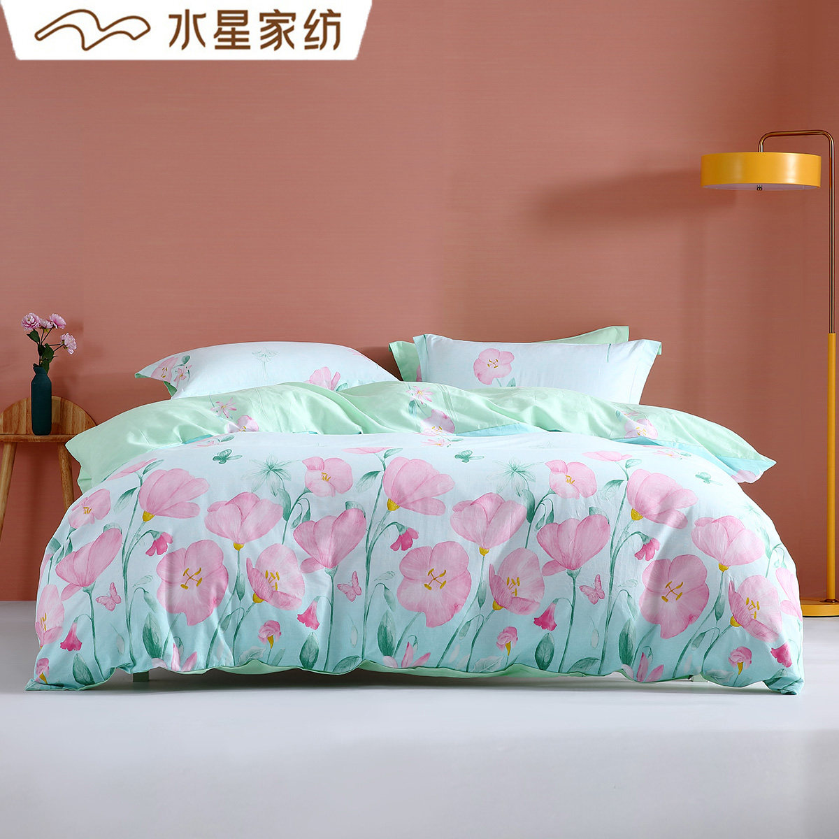 水星家紡 純棉被套單件100%全棉被罩特大248X248 220x240 200x230在類目 牀上用品, 被套中 - 來自Buy2taobao.com提供專業的淘寶代購服務