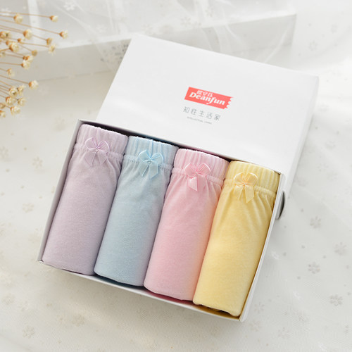 包邮蝶安芬纯棉女全棉三角内裤