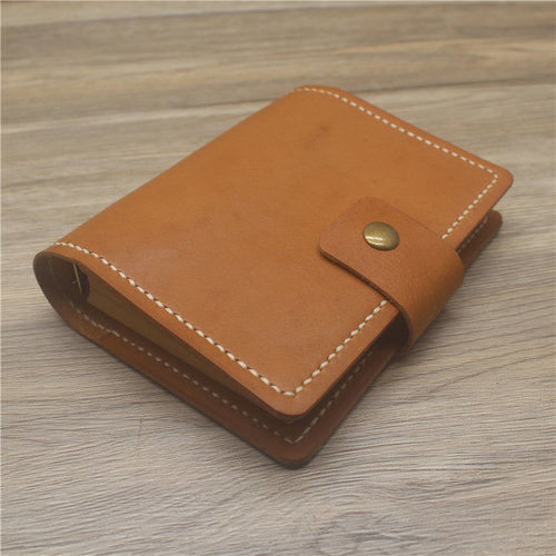 牛皮手工防压痕隔垫2.0宽活页夹