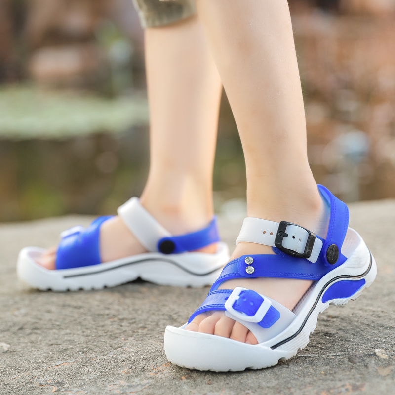 夏季包头运动软底塑料凉鞋儿童