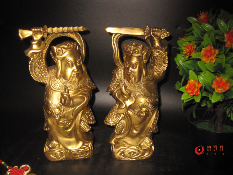 秦琼尉迟恭风水摆件佛像