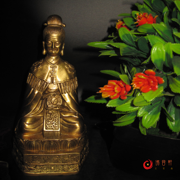 无生老母风水保平安纯铜佛像包邮