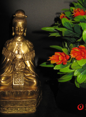 无生老母风水保平安纯铜佛像包邮