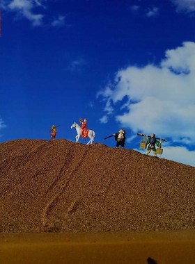 拍前询价西游记孙悟空唐僧师徒人B物模型假山盆景枯山水装饰品议