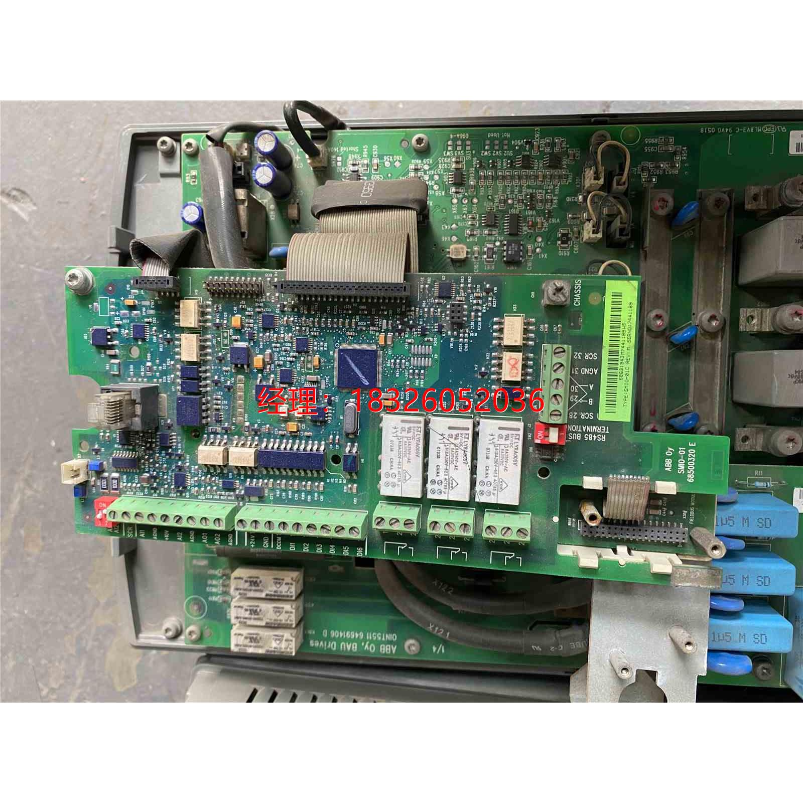 （议价）ABB变频器ACS510 ACS550系列CPU板SMIO-01C主板控制板