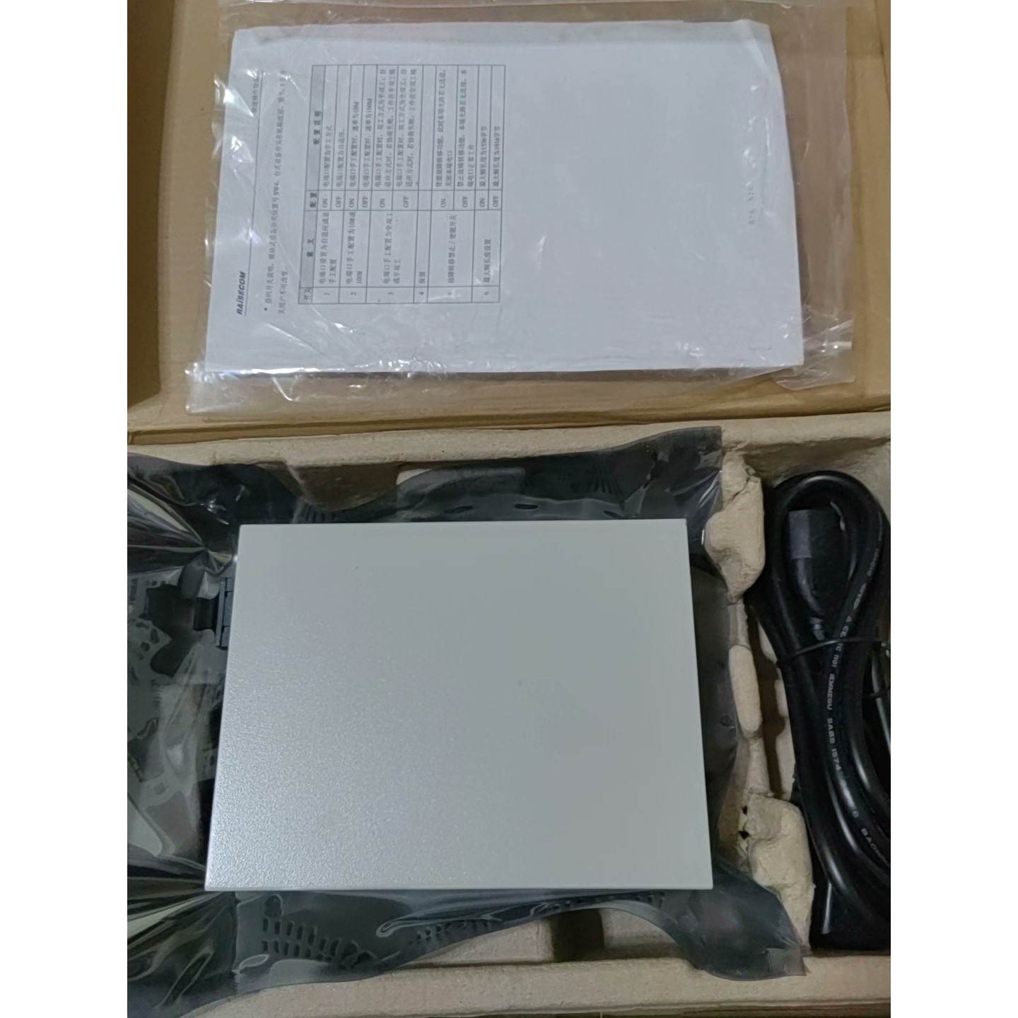 （议价）瑞斯康达RC111-FE-S1光纤收发器,只有一台,需要的拿