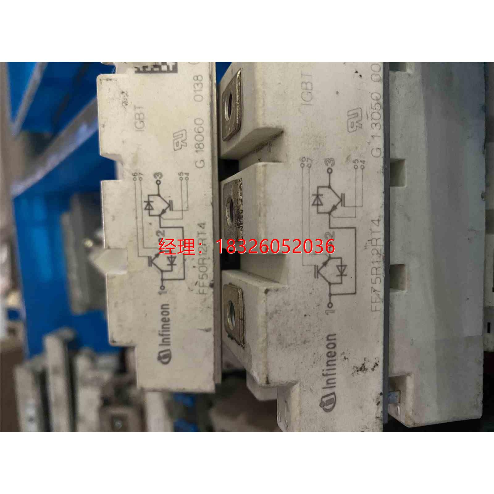 （议价）FF75R12RT4 FF50R12RT4原装拆机两单元IGBT高频模块，包
