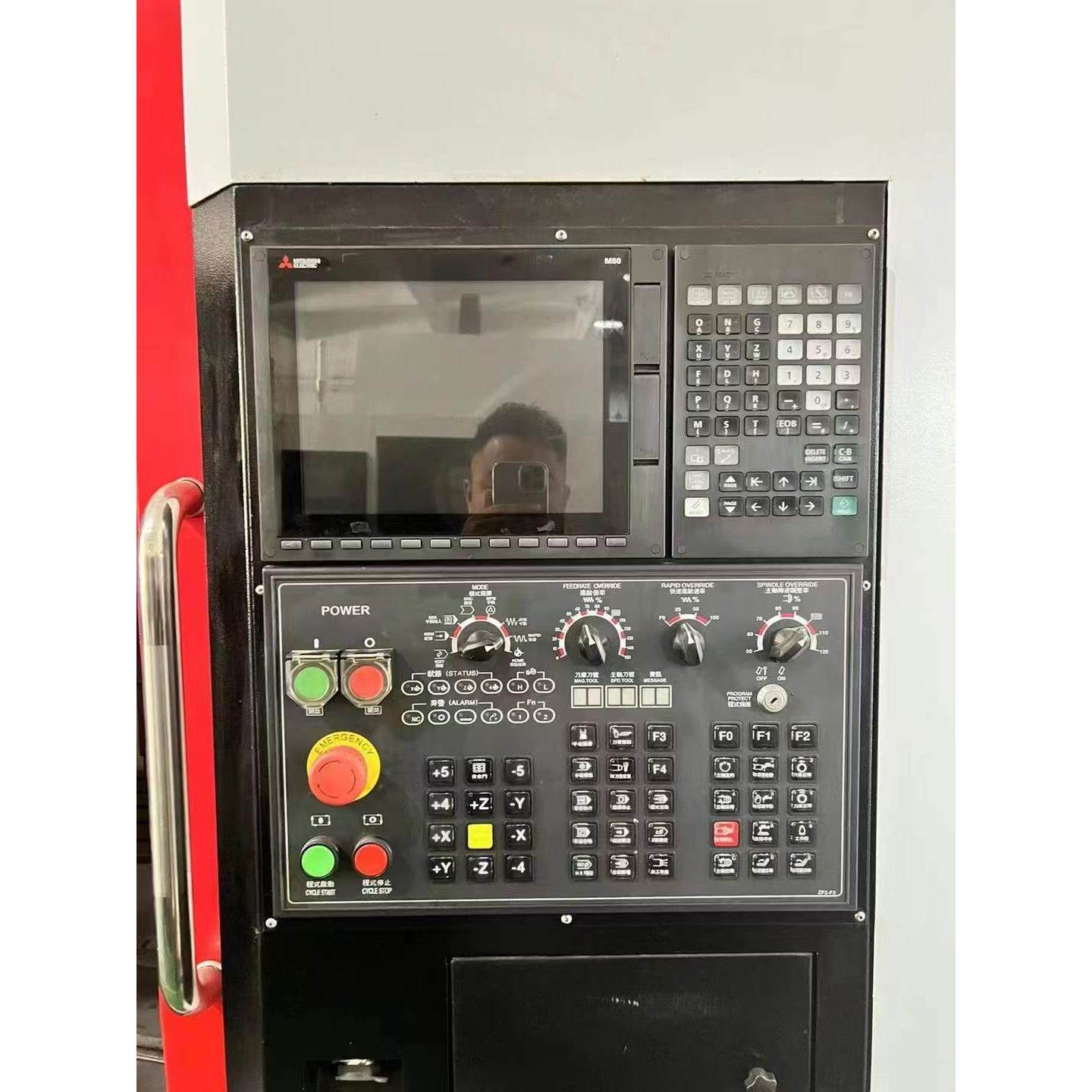 (议价)欧佺v8三菱m80系统操作面板佳富机床操作面板