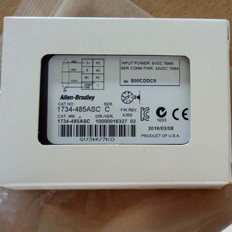 （议价）1734-ADNX 罗克韦尔 AB CompactLogix I/O模块 全新 原装