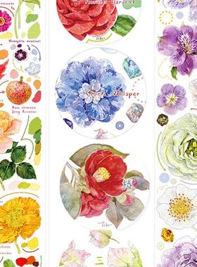 【胶带分装】基研所新品 花花胶带克罗丽丝的呢喃霍莉的花园椿樱