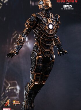 御宅手办Hottoys HT 1/6钢铁侠3 MK41骨骼Mark XLI Bones
