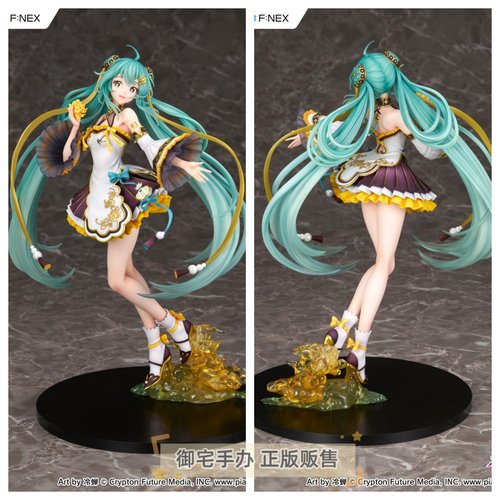 初音未来V家中秋之夜手办