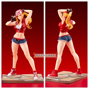 御宅手办 寿屋 拳皇 SNK女中豪杰 狂暴双打 特瑞 博加德 正版