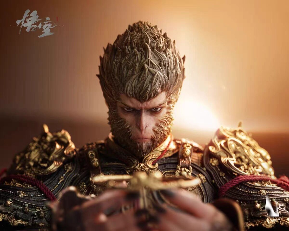御宅手办Inart黑神话悟空1/6齐天大圣金甲兵人 正版